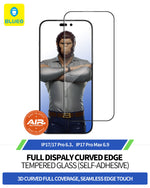 Carica immagine nel visualizzatore della Galleria, iPhone 16 Pellicola Vetro Temperato a Copertura Totale con Bordo Curvo (Auto-Adesivo)