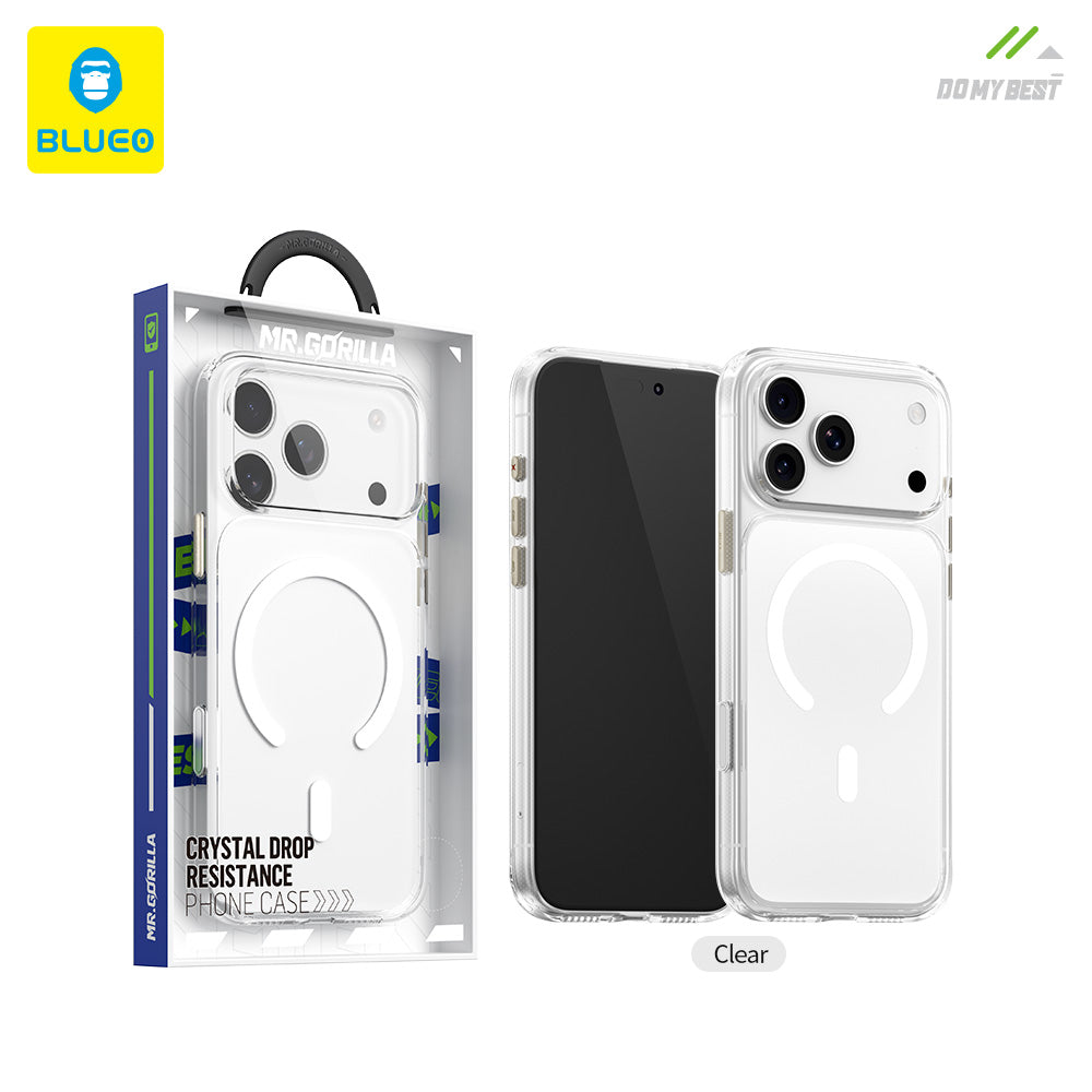 iPhone 17 PRO Custodia Anti-Caduta Magnetica Crystal