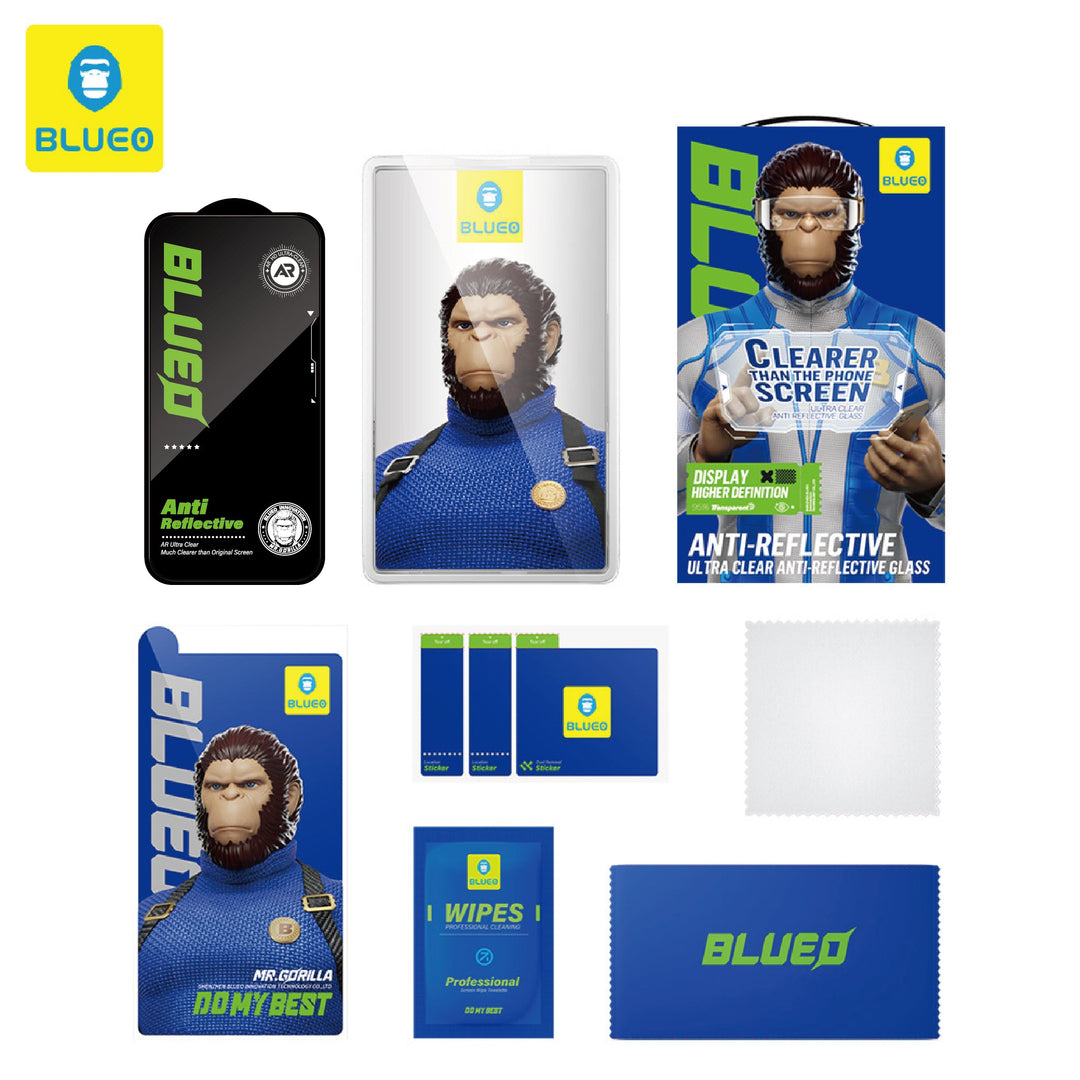 iPhone 15 PRO MAX Pellicola Vetro Temperato Ultra Trasparente Antiriflesso