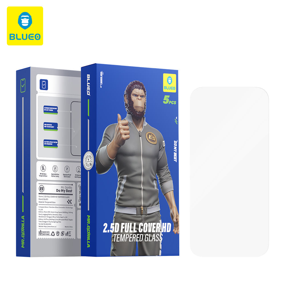 iPhone 16 PLUS Pellicola vetro temperato Blueo antistatico e antipolvere